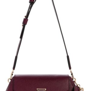 GUESS Womens Bolena Flap Shoulder Handbag (pack of 1)