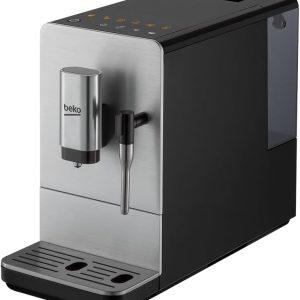 Beko CEG5311X Bean to Cup Automatic Espresso Machine with Steam Wand, Nozzle, One touch LCD control, 19 bar pressure, Removable 1.6L Water Tank - Stainless Steel